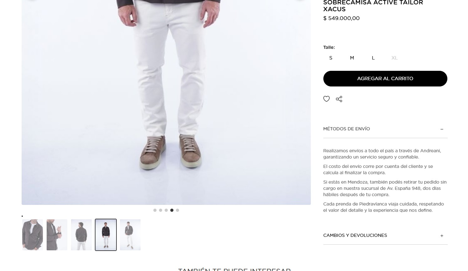 Slider Horizontal: una imagen por vez con navegación horizontal